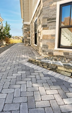Paver walkway