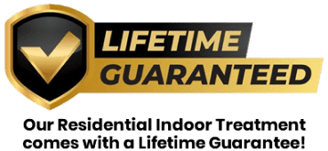 A gold shield with a checkmark and the text "LIFETIME GUARANTEED" on a black and gold banner.