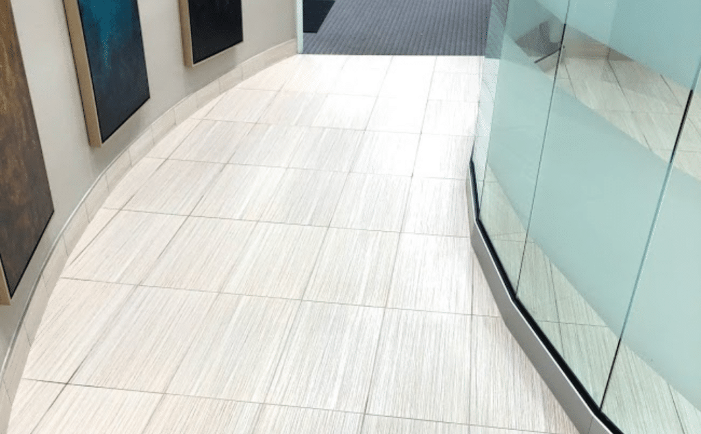 Clean Tile Floor Before and After